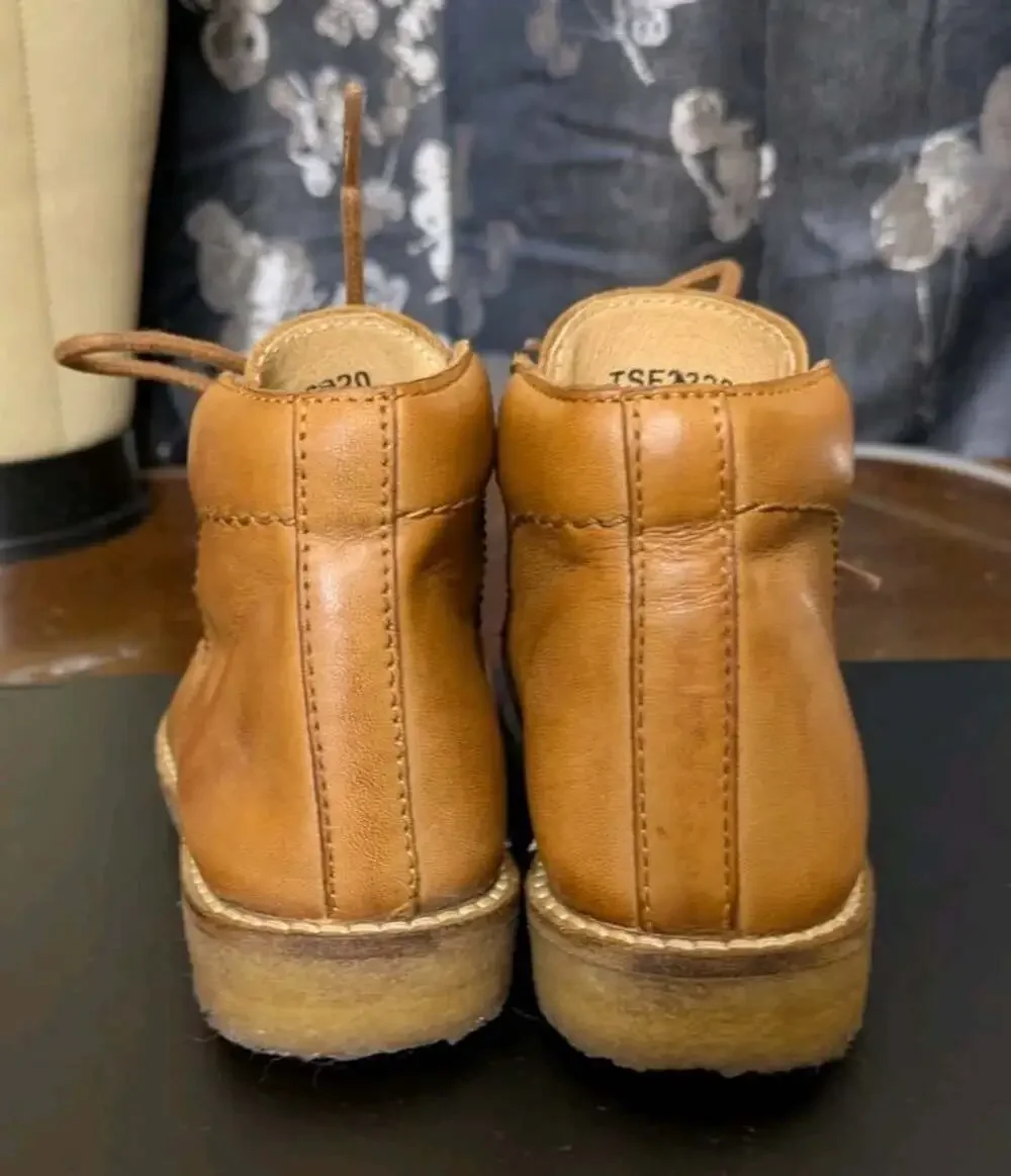 The Simple Folk The Perfect Boot Kids Size 23EU 7US Brown Leather Toddler Shoes